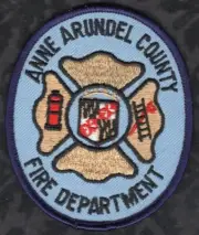 Anne Arundel County Maryland Fire Department Patch