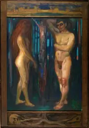 Edvard Munch - Metabolism Giclee Fine Art Print Reproduction on Canvas 36"