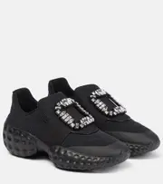 [Roger Vivier] Roger Vivier Viv‘ Run Moonlight Strass sneakers AU 3 black