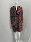 Anthropology Phoebe Couture Multicolored Silk / Lurex Boho Dress Size 6 NWT