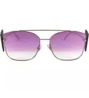 Fendi Freedom Crystal FF0380/G/S Women's Metal Sunglass Rose Gold 62-17 Italy