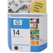 HP 14 (C5011D) Black Ink Cartridge NEW SEALED OEM GENUINE EX 12-05