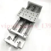 L100mm Linear Rail Slide Module Motion Actuator Cross Sliding Table Ballscrew