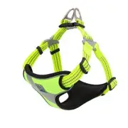 Dog Harness TH5991 Anti Pull Safety Vest Step-in Style Harness L Neon Yellow