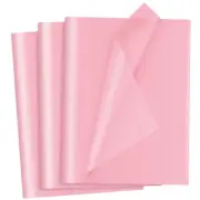 124 Sheets Pink Tissue Paper for Gift Bags - Wrapping Paper Bulk Sheets for W...