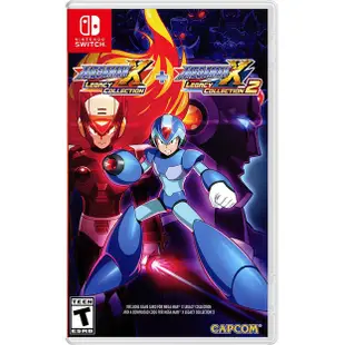 任天堂 Switch NS《洛克人X 1+2》週年紀念合集 中文版 ROCKMAN 現貨【可可電玩旗艦店】