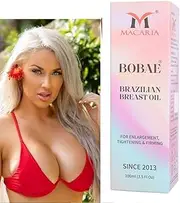 Bobae Brazilian Breast Oil| Fast Growth Natural Breast Enlargement Bust Growth Oil Breast Enhancement for Firming and Bigger Breast