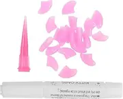 Ipetboom Nail Protector 2 Sets of Cat Nail Caps Colorful Pets Nail Covers Lovely Dog Nail Caps with Glue Anti-Scratch Cat Nails Covers for Pets Cats Cat Scratch Protector