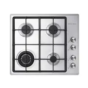 Fisher & Paykel 60cm Series 5 4 Burner Gas Cooktop, LPG