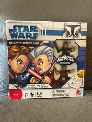 Milton Bradley Star Wars Galactic Heroes Game Anakin Skywalker vs Count Dooku