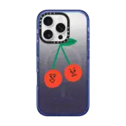iPhone 16 Pro Impact Case MagSafe Compatible Cherries iPhone Case by Tess Smith-Roberts
