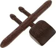 Wooden Neck Shoulder Massager Handheld Massaging Tool for Back Waist Leg