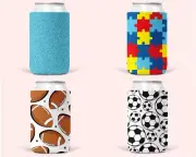 One Foldable Stubby Holder, Can Cooler-Set#2