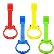 Playpen Ring - Pull Up Ring | Baby Walking Assistant | Crib Colourful Hanging Rings | Cartoon Baby Pull Up Handles | Playpen Accessories for Exercise Furniture Bedding Decor