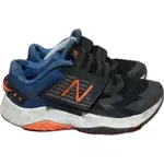 二手 男童 NB 正版 NEW BALANCE 魔鬼氈 運動鞋 18.5