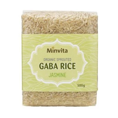 Minvita Minvita GABA Rice Jasmine 500g-10 Pack