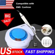 Dental Ultrasonic Piezo Scaler Scaling W/ Handpiece 5*Tips FDA fit Cavitron EMS