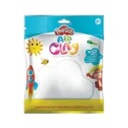 Play-Doh Brand Air-Dry Clay, 5 oz. White Clay Bag Resealable Pouch Super Soft