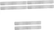 3sets Metal Photo Wall Strips Bulletin Board Supplies Strong Adhesive Metal Strips 2pcs*3