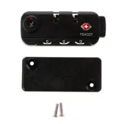 Secure 3 Digit Combination Padlock Lock Luggage Suitcase Travel Code Lock