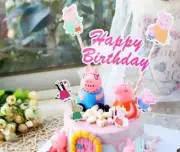 Peppa Pig 1st Brithday CupCake Toppers/Cake Toppers Decoration Wide Range