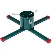 Northlight Green Metal Live Christmas Tree Stand - For Trees up to 9ft Tall
