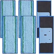ANBOO 6 Pack Wet Mopping Pads for Irobot Braava Jet M6 Ultimate Robot Mop, Upgraded M6 Wet Sweeping Mop Pads Washable and Reusable Microfiber Replacement Cleaning Parts