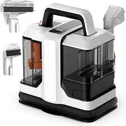 Portable Carpet Cleaner Machine with Dual Size Brushhead, 15Kpa Handheld Deep Stain Cleaning for Carpet, Upholstery and Furniture