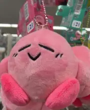 Kirby Super Star Mascot Chain ( Kirby Comics Panic Warmth ) Poya Plush Doll New