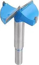 Qjaiune 1-1/16 Inch / 27mm Forstner Drill Bit, 1.0625 Inch Boring Bit Cutter Tungsten Carbide Wood Hole Saw Auger Opener, Woodworking Hole Opener Hinge Hole Cutter for Wood, Plastic, Plywood