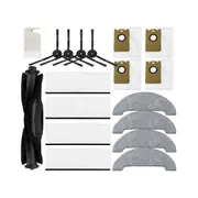 Main Brush, Side HEPA Filter, Mop Rag, Dust Bag for N2 Robot Vacuum Cleaner