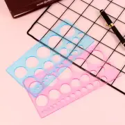 Plastic Building Stencils Plastic Ruler Drawings Templates Stencils