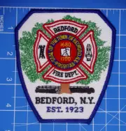 Bedford NEW YORK Fire department patch