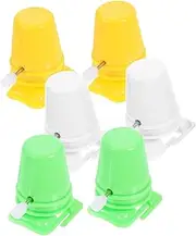 GARIOUANS 6pcs Clockwork Robot Toy Parts for Boy Girl Walking Mechanism and Snow Clay Creative Crafting Accessories for Projects for Unique Robot Assembly