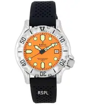 RATIO FreeDiver Professional Orange Dial Automatic Analog RTF011 500M Mens Watch