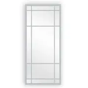 Window Hampton Style Mirror Full Length - White 80x180 CM