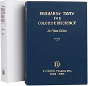 - Ishihara® Test Chart Books, for Color Deficiency: 38 Plate Book