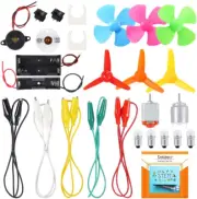 Sntieecr Electric Circuit Motor Kit, Science Experiment Educational Montessor...
