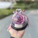 【Flower Plus】 紫色｜永生花愛心玻璃罩 (8.5折)