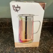 NEW Annika Glass Teapot - Tea Glass Pot Infuser and Tea Kettle for Loose Tea