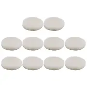 10pcs Wool Buffing Pads 5 inch Polishing Pad Polishing Buffing Pad Hook and Loop
