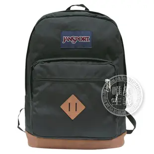 唯美主義~JANSPORT 專櫃款~CITY VIEW系列 拼接 15吋電腦包 後背包-黑色