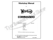 Norton Commando 750 850 Workshop Manual 1970 PN# 06-5146