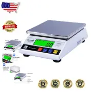 10kg x 0.1g Digital Gram Scale with Tare Function - Perfect for Kitchens & Labs