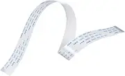 uxcell FFC FPC Flat Flexible Cable, 28 Pin 0.5mm Pitch 300mm Long (A Type) for LCD 3D Printer Camera DVD TV Laptop Audio Pack of 5