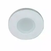 Lumitec 112503, Orbit Flush Mount Down Light, LED, Brushed Housing, Non-Dimmi...