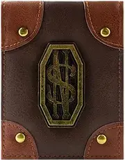 Fantastic Beasts and Where to Find Them Newt Scamander Trunk Brown ID & Card Bi-Fold Wallet