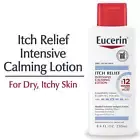 Eucerin Itch Relief Intensive Calming Lotion, 8.4 Fl Oz Bottle