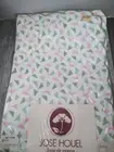 VTG 70'S 80'S Houel 49 X 49 square Tablecloth multi-color 100% COTTON (N.O.S.)