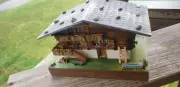 New In Box Swiss Thorens Wood Jewelry Music Box Chateau Plays Impossible Dream